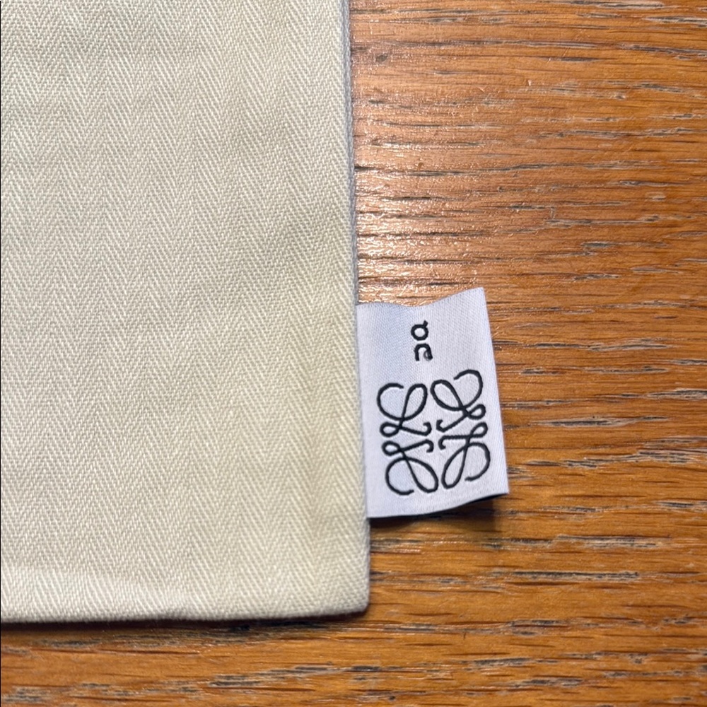 Loewe Cream Shoe Bags - Picture 2 of 3